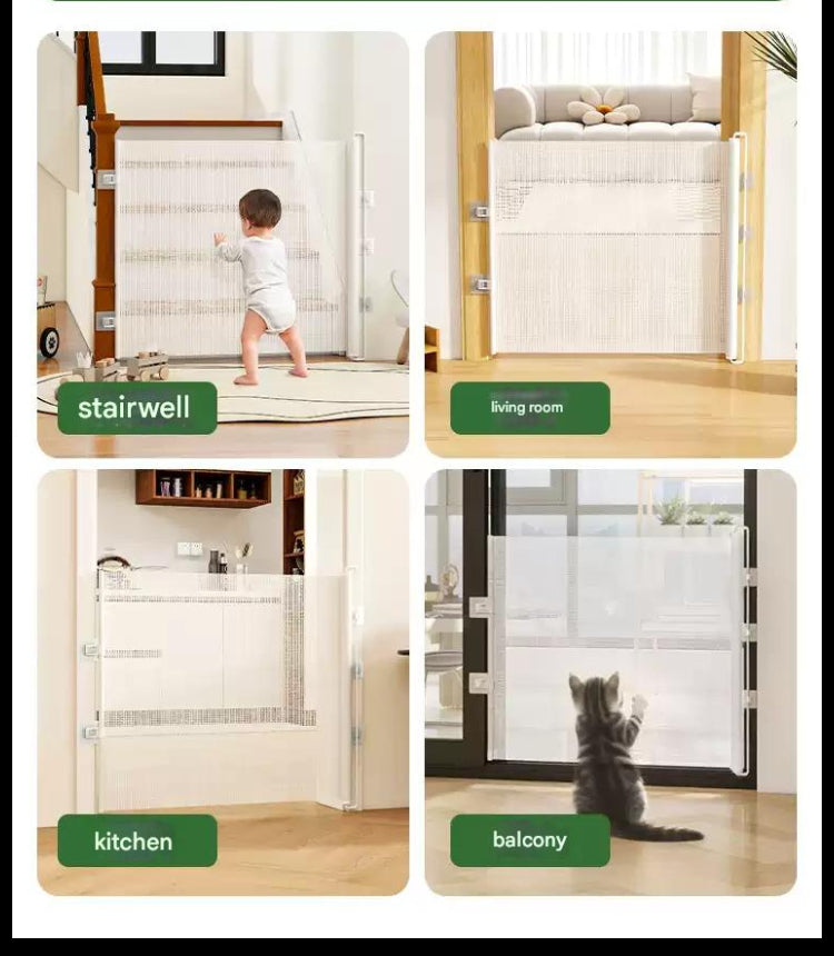 Kids Retractable Safety Gate